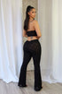 Nevaeh Mesh Lace Halter Padded Jumpsuit